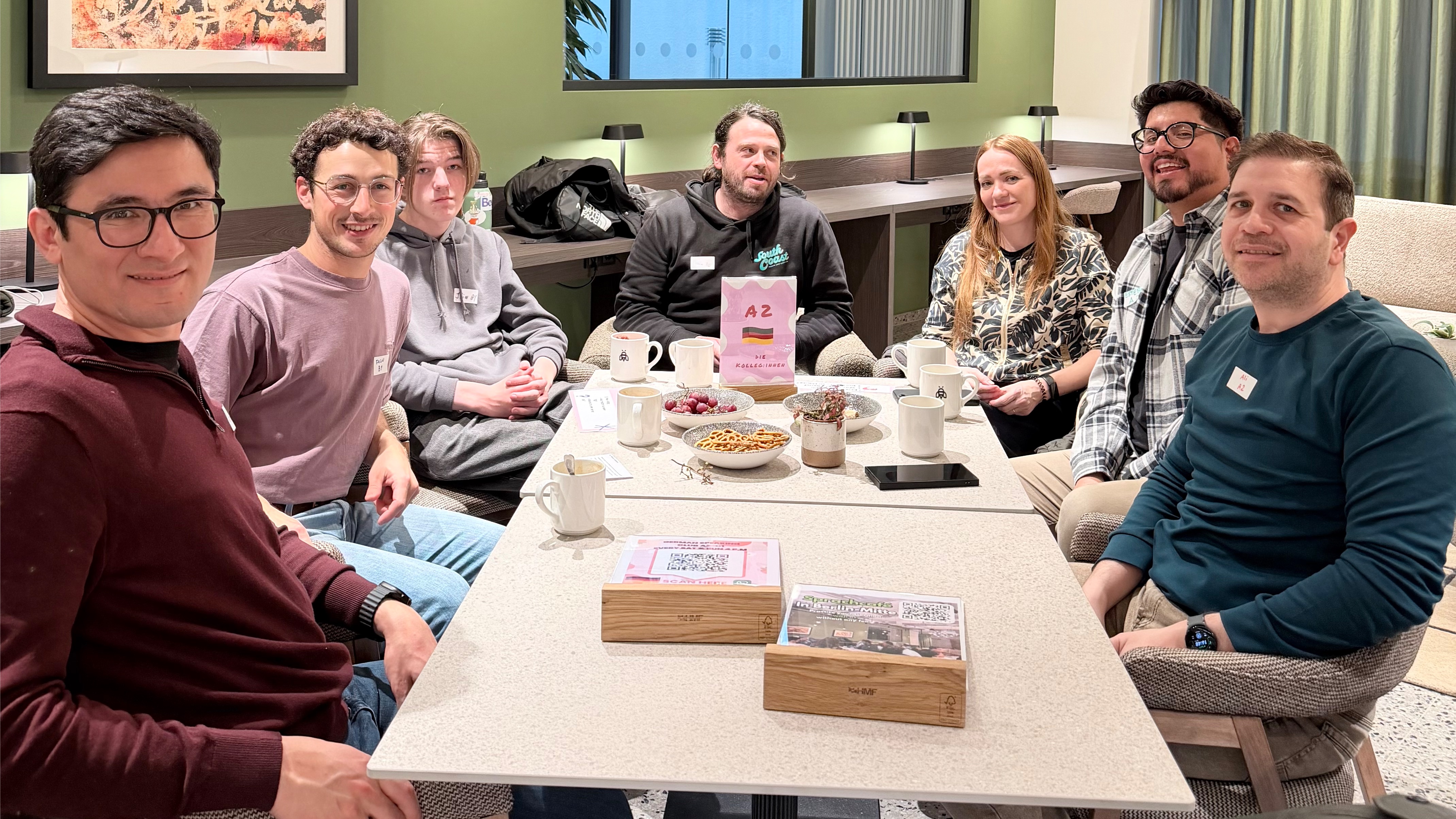 German Speaking Community A2-C1 in Berlin Mitte with Guest Speaker