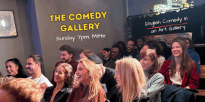 Comedy in an Art Gallery 😍 (Mitte) w/ Prateek