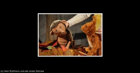 Herr Eichhorn und der erste Schnee - Theater