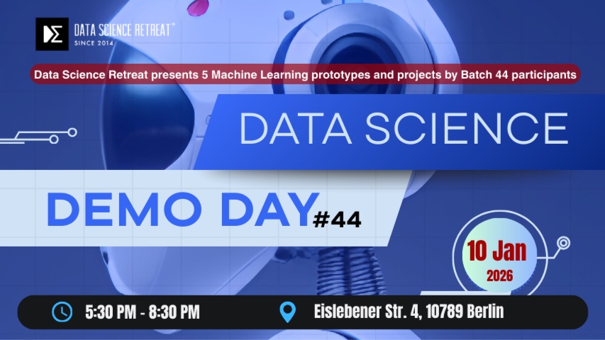 Data Science Retreat Demo Day #44