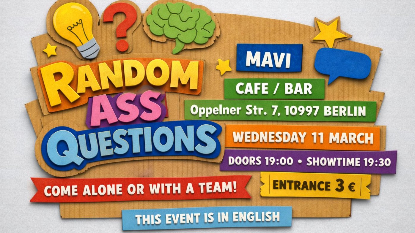 Random Ass Questions 4th Edition