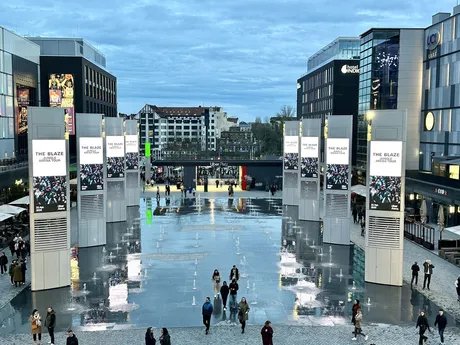 Mulled wine at Uber Square.