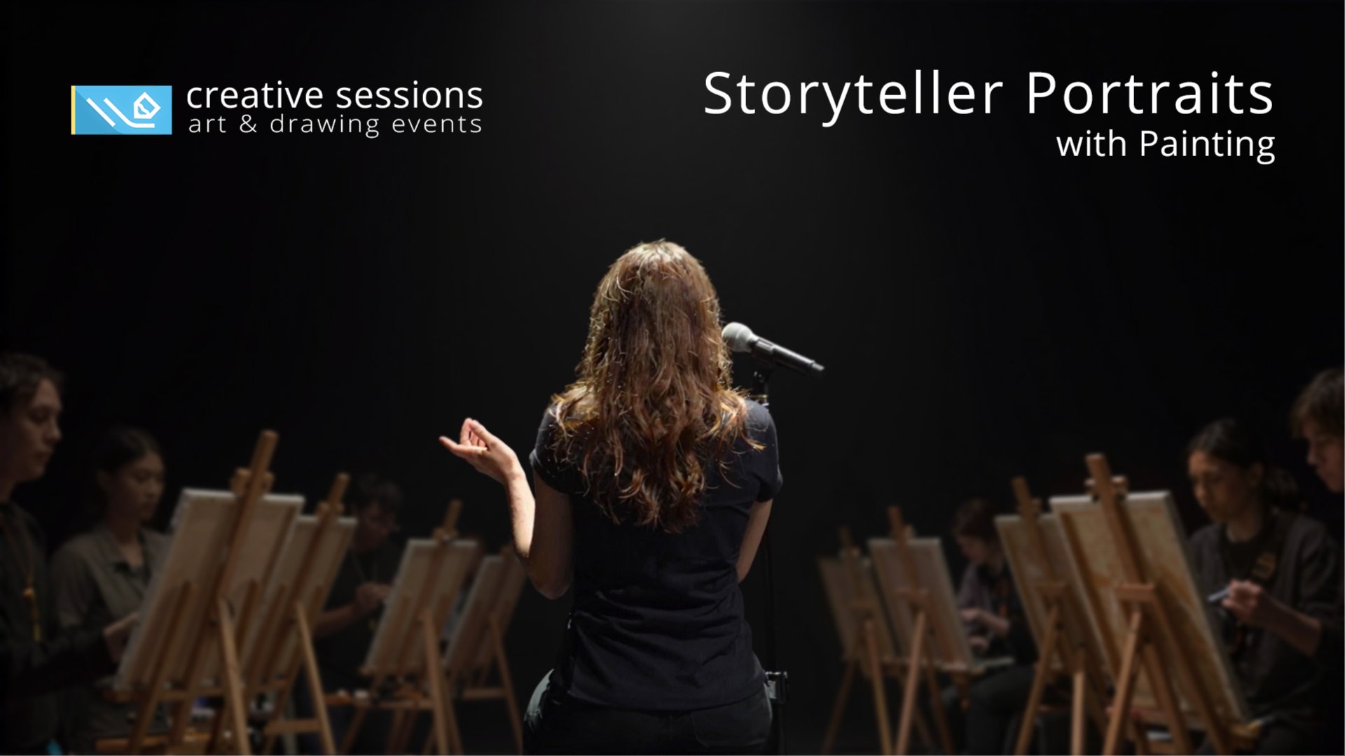 Storyteller Portraits with Painting