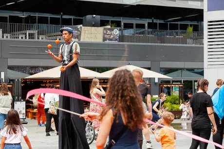 Family Sundays at Uber Platz