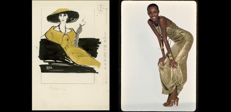 Fashion – drawn and photographed