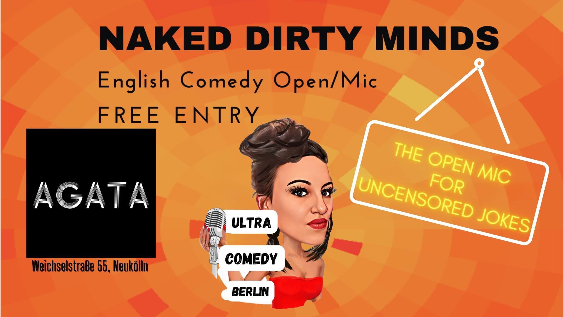Naked Dirty Minds English Comedy / Open MIC