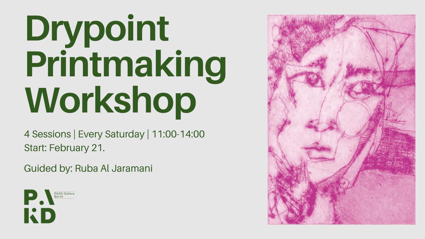 Drypoint Printmaking 4-session workshop