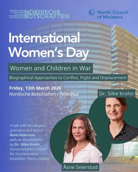 International Women’s Day 2026 – Breakfast-invitation at the Nordic Embassies
