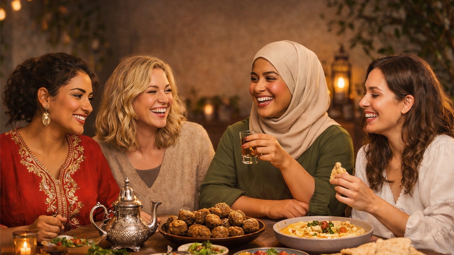 A Table for Arab & North African Women — Food, Conversation & New Friends