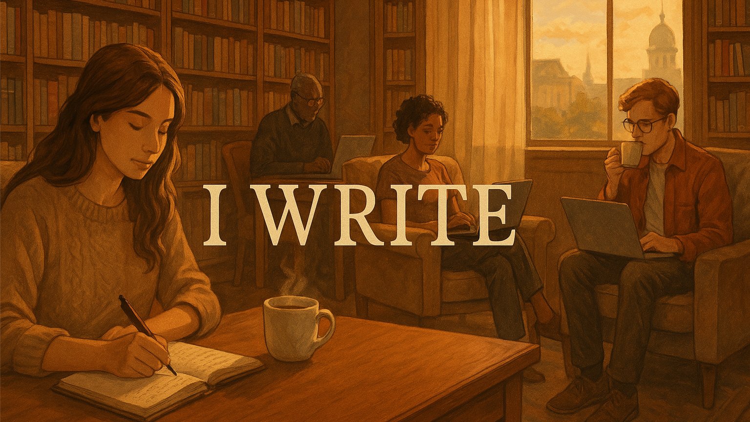 I WRITE – A Silent Writing Club (Just You & Your Words)