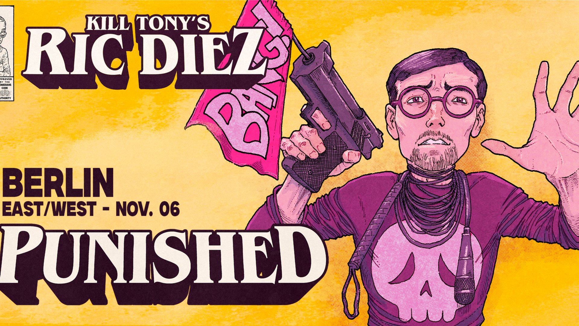 Ric Diez: Punished / English Stand-up Special in Berlin