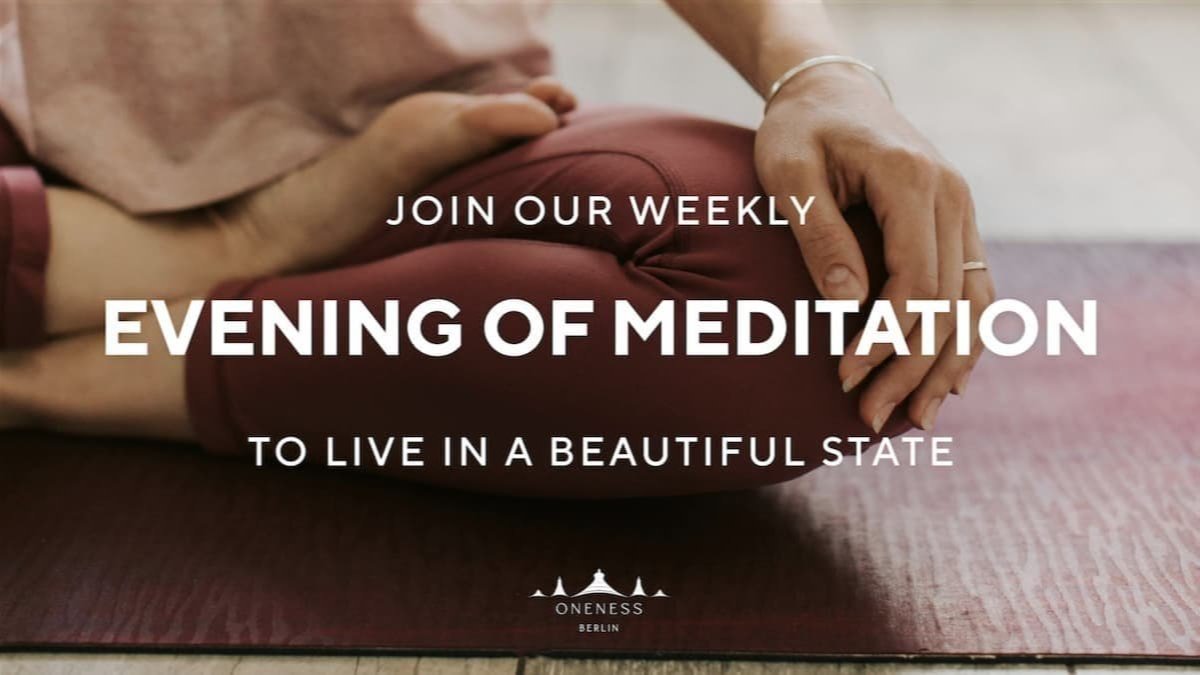 Evening of Meditation-The key to experiencing our interconnectedness with nature