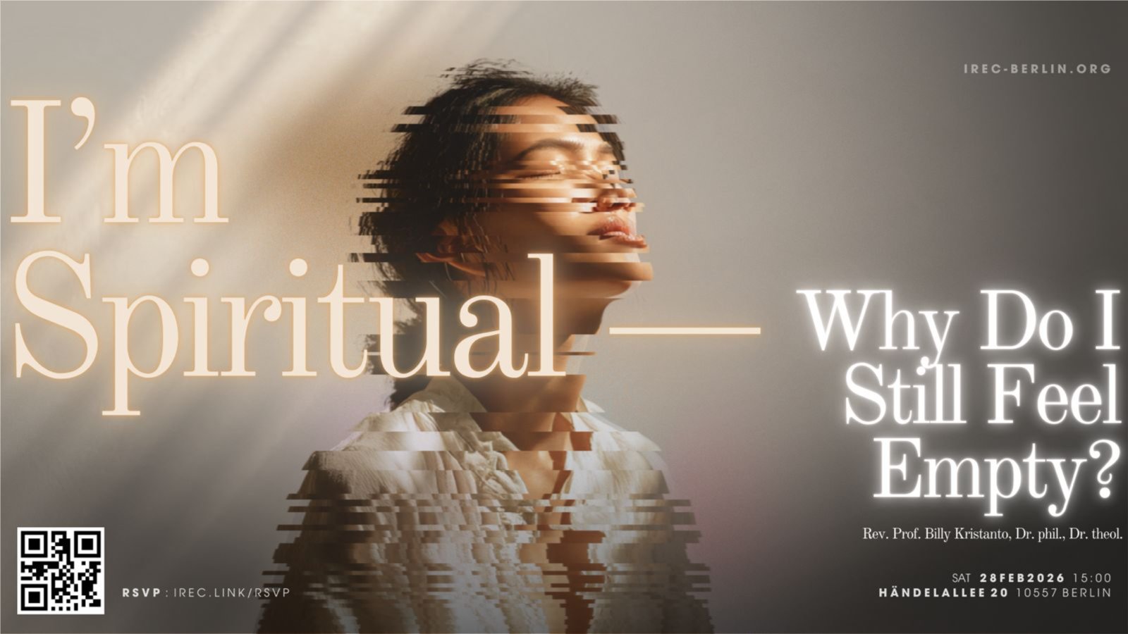 Talk: I'm Spiritual - Why Do I Still Feel Empty