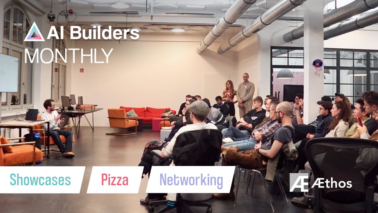AI Builders Berlin :: Pizza, Demos & Networking (donation based event)