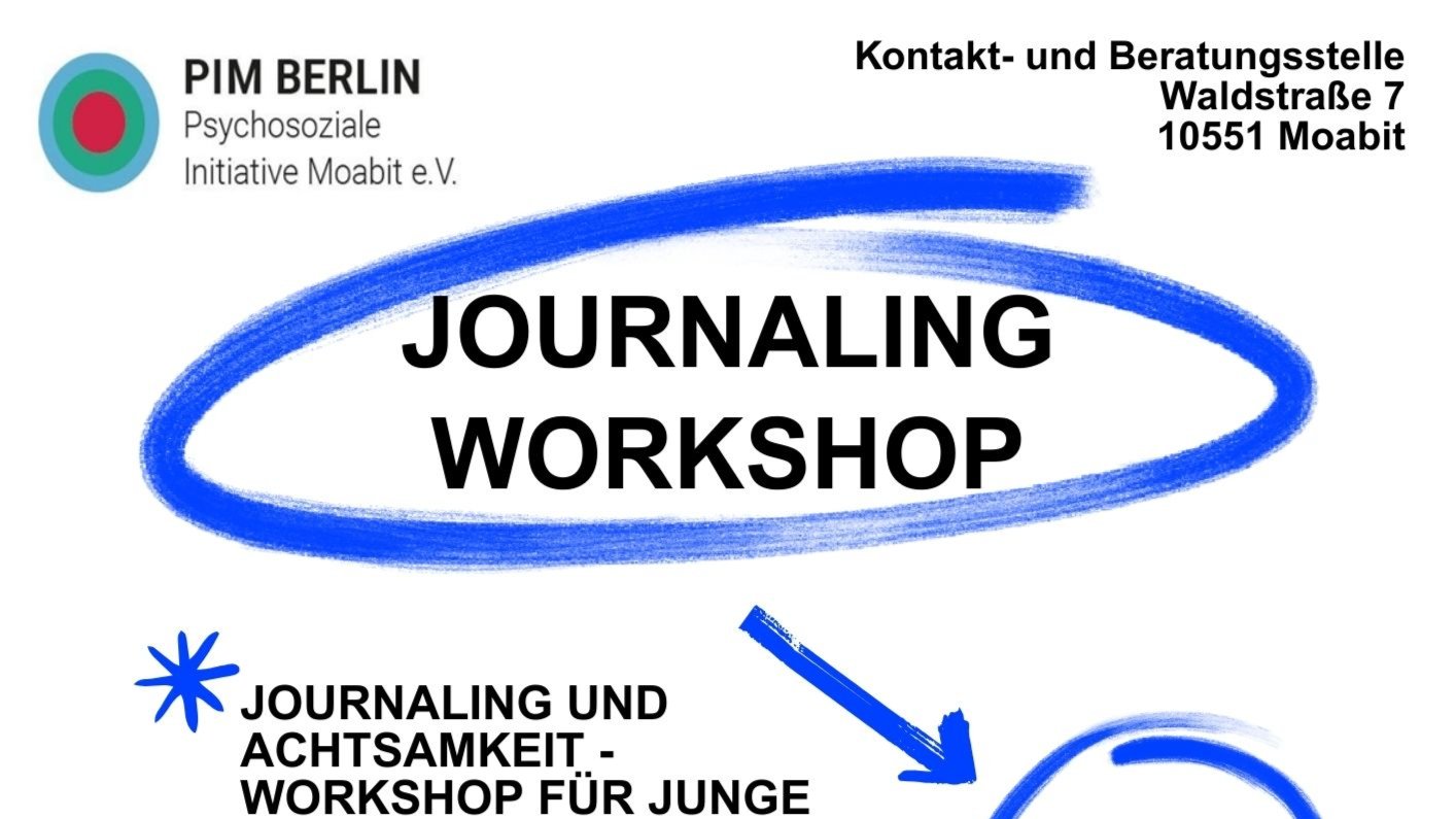 Workshop Achtsamkeit und Journaling für junge Erwachsene (Deutsch)