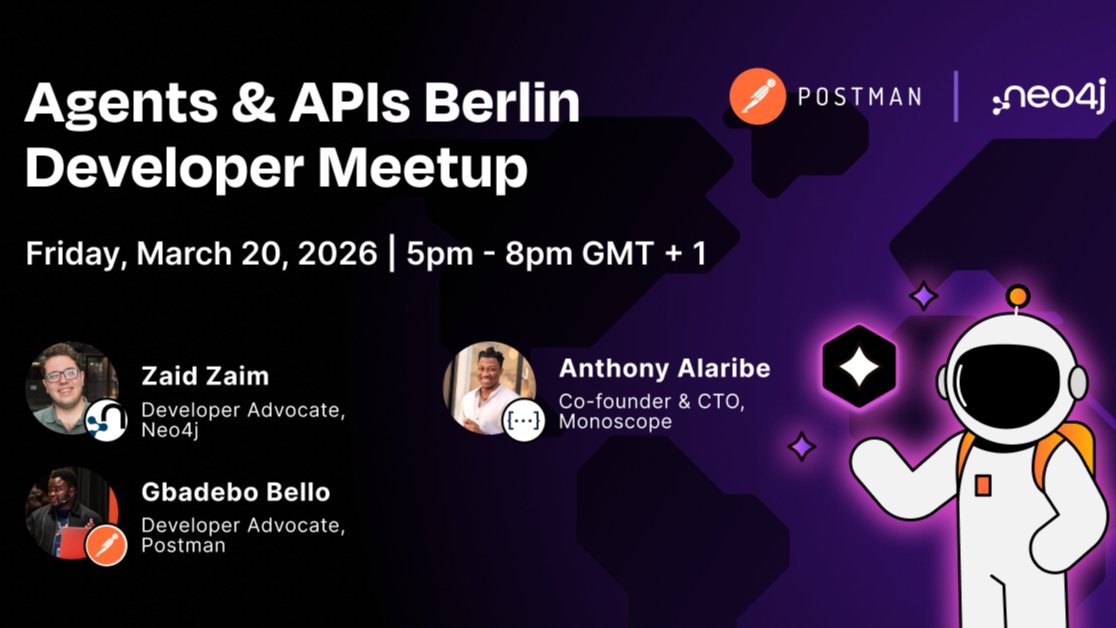 Agents & APIs Berlin Developer Meetup with Postman