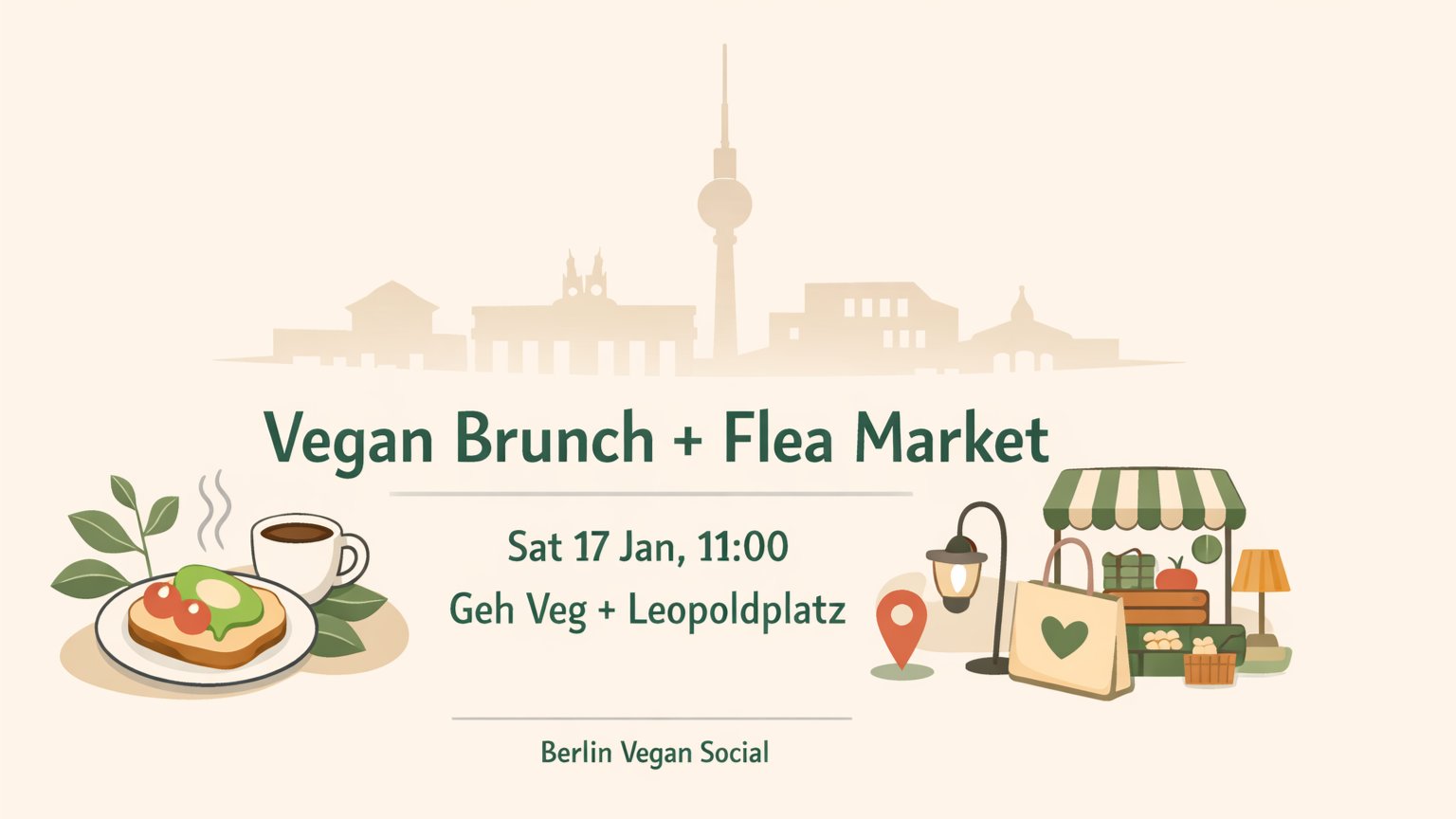 Vegan Brunch + Flea Market