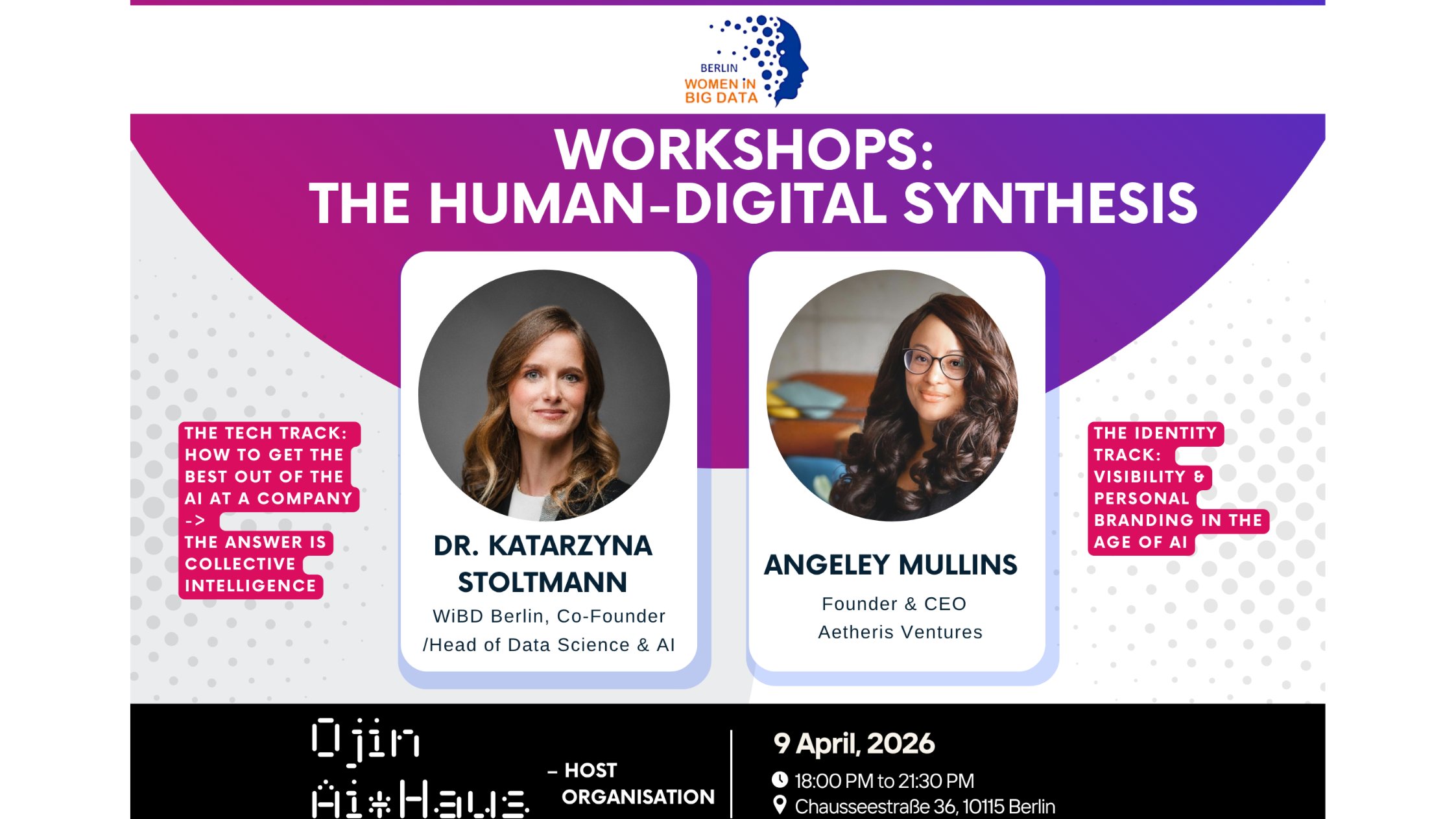 [Women in Big Data Berlin] Workshops: The Human-Digital Synthesis
