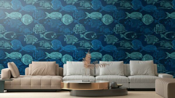 Ansamblu Albastru Oceanic