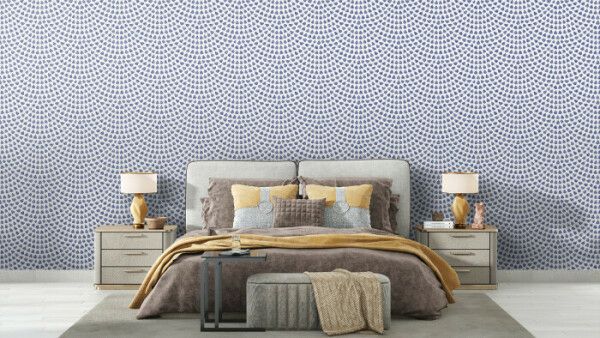 Blue Harmony Geometric