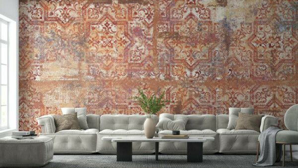 Aged Baroque Tapestry