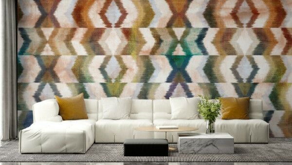 Earthy Geometric Symphony