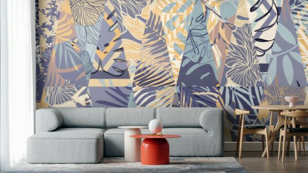 Tropical Elegance Mural