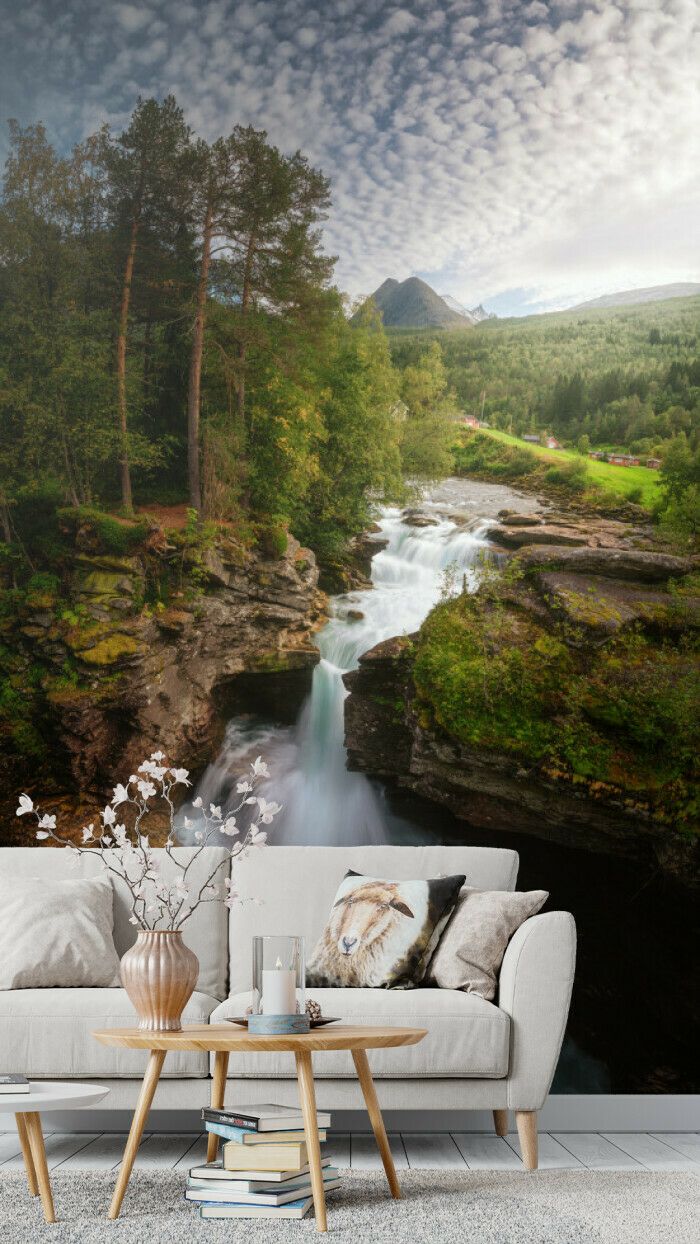 Majestic Waterfall Escape