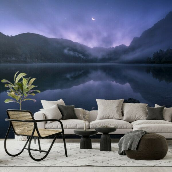 Mystical Midnight Lake