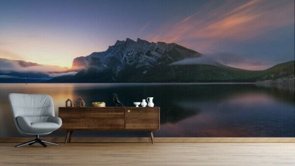 Mountain Dawn Reflection