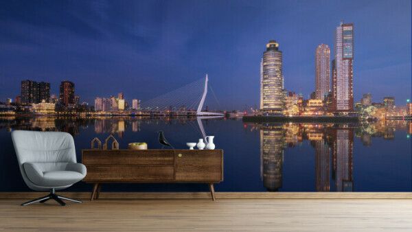 Urban Waterfront Reflections