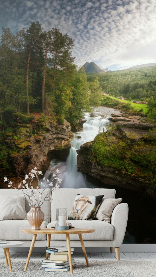 Majestic Waterfall Escape