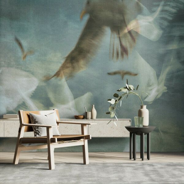 Ethereal Birds in Flight