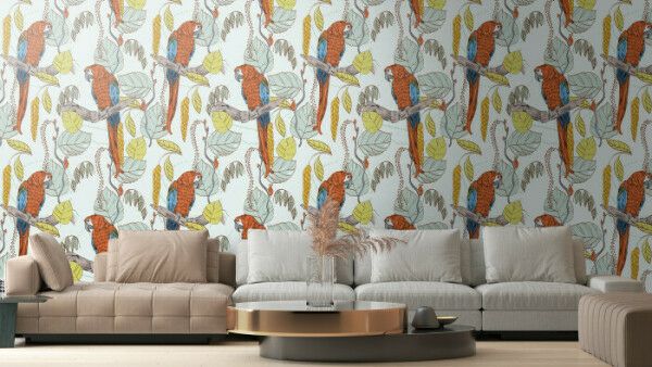 Tropical Parrot Paradise