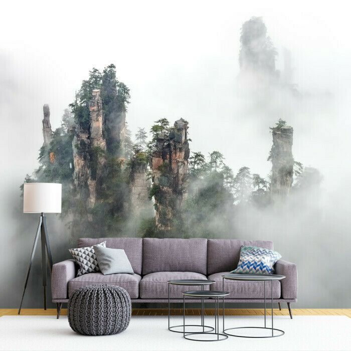 Misty Mountain Peaks