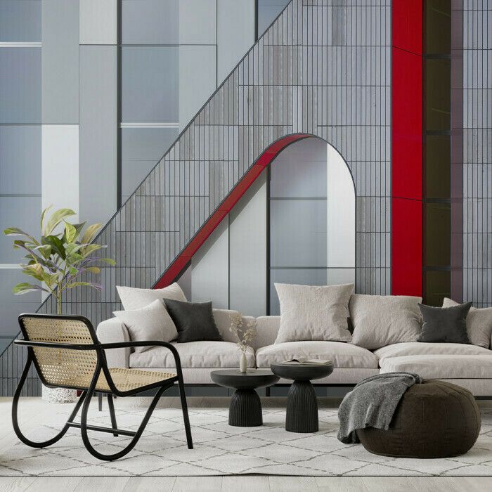 Modern Geometric Facade