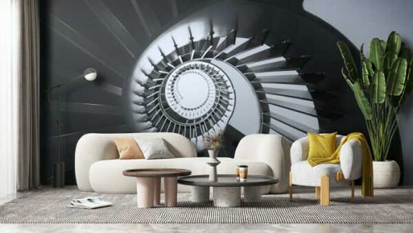Spiral Staircase Illusion