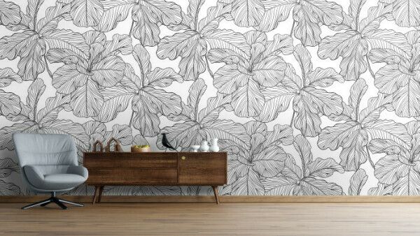 Elegant Floral Sketch