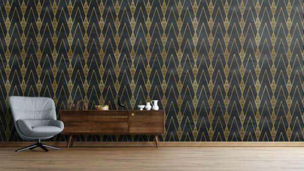 Golden Deco Lines