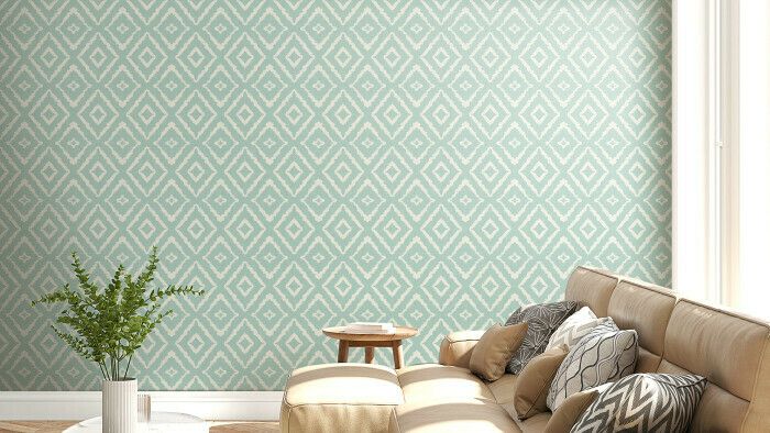 Turquoise Lattice Elegance