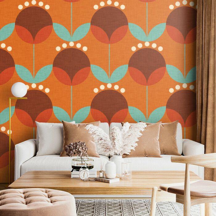 Mod Dandelion Orange
