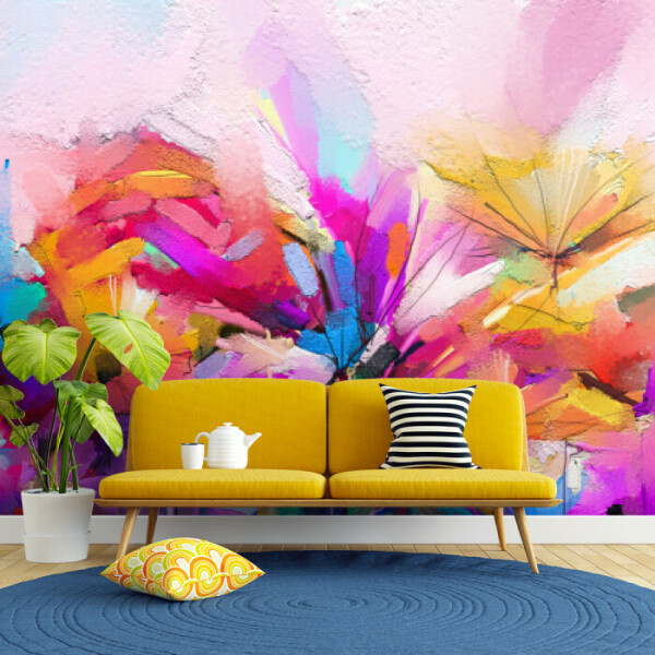 Color Burst Cityscape