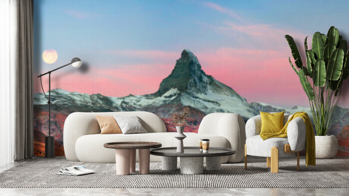 Alpine Glow Panorama