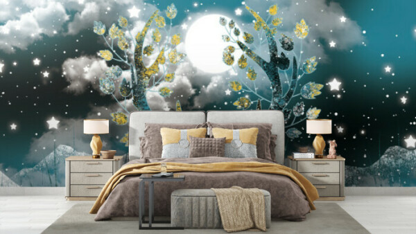 Enchanted Night Deer