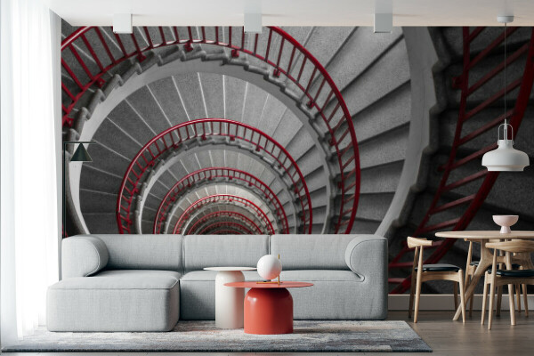 Spiral Staircase Elegance