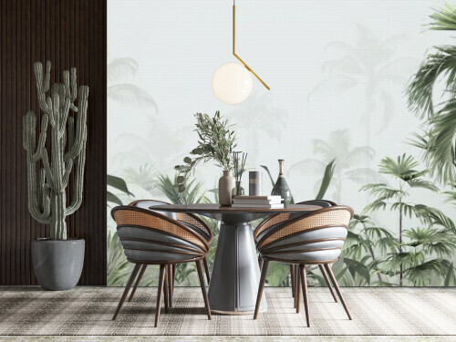 Misty Tropical Paradise