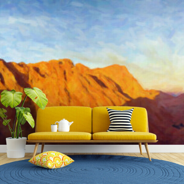 Sunset Mountain Majesty