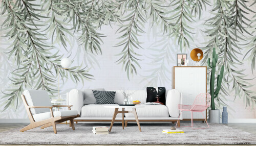 Elegant Olive Branches