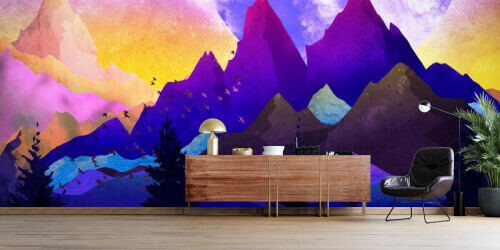 Mystic Mountain Twilight