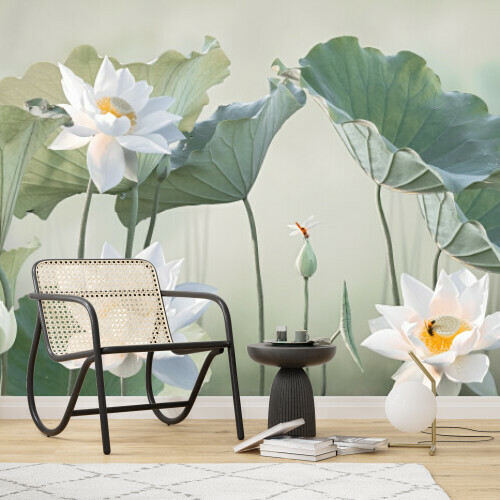 Serene Lotus Pond